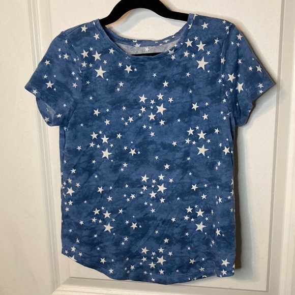 SO Other - 🌖 SO blue short sleeve shirt with stars medium (8)